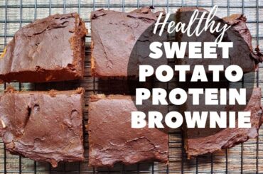 Sweet Potato Brownie Protein Recipe - Healthy Protein Brownies
