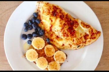 ISSUE #9 Healthy low calorie sweet omelet dessert recipe