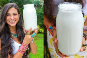 How to Make THE BEST Sweet Almond Milk | Raw Vegan Recipe