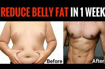 Lose 5Kg in 7Days/Simple Exercise and Diet plan to lose belly fat in Tamil for Men & Women