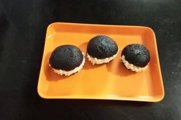 Homemade/ Festivals special Sweet Recipe/ Kala Jamun Malai Sandwich by Anju's world