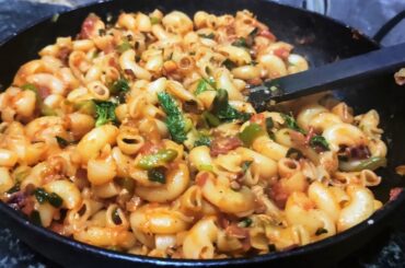 Indian Style Macaroni Pasta Recipe | Kids Lunch Box | Home Cooking Malayalam