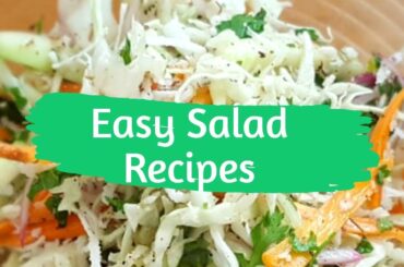 Easy Salad Recipes|| Healthy Salad