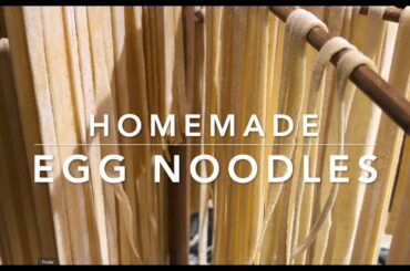 How to make egg noodles for the pantry; Preserving Eggs