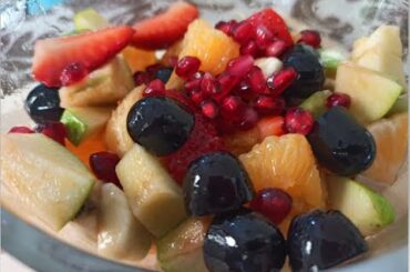 Rainbow Honey Lime Salad I Healthy Recipe I Rainbow Fruit Salad I रेनबो हनी लाइम सलाद I Sneha Pathak