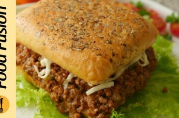 Sloppy Joe Sandwich Recipe By Food Fusion
