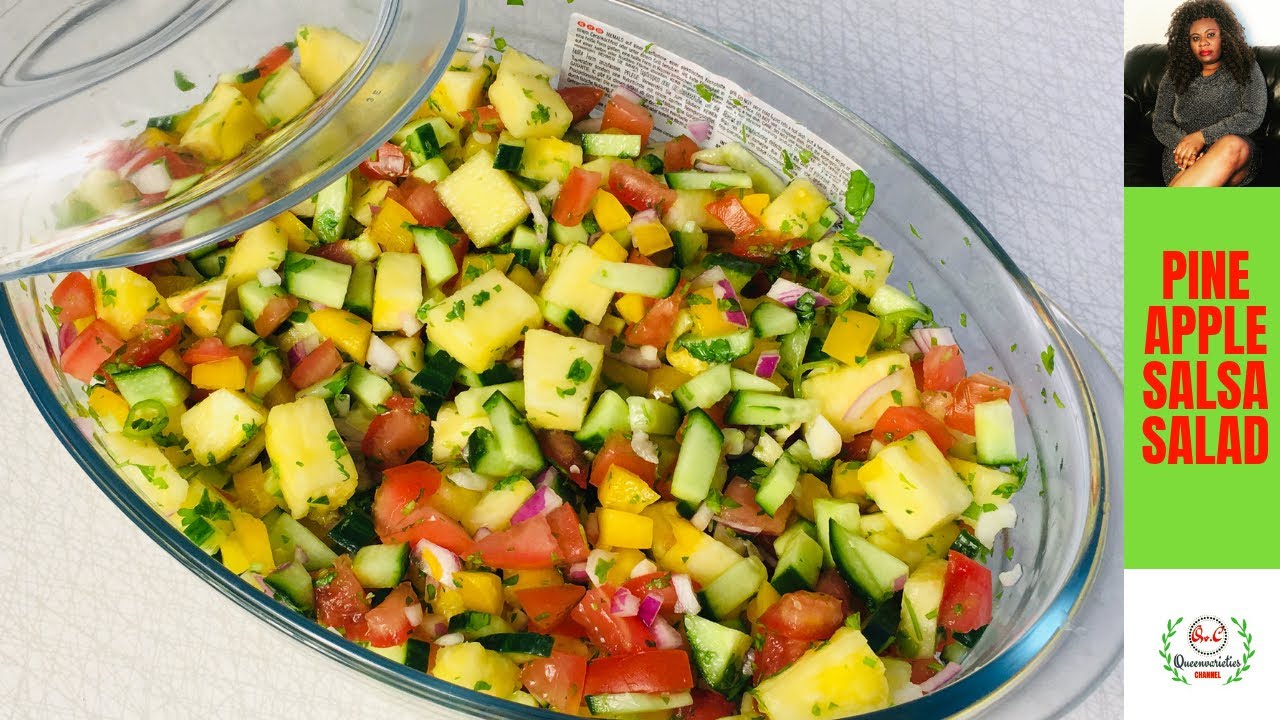 ✅ PINEAPPLE SALAD RECIPE | PINEAPPLE SALSA | QUEENVARIETIES CHANNEL ✅ PINEAPPLE SALAD RECIPE | PINEAPPLE SALSA | QUEENVARIETIES CHANNEL