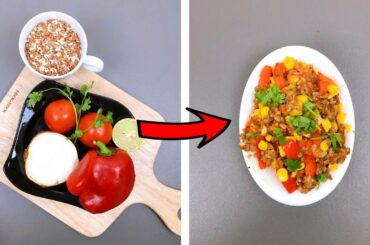 Healthy Rice Recipes For Weight Loss | VEGETABLE RICE RECIPE