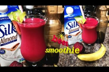 Beets Banana Smoothie: weight loss recipe/ vegan and vegetarian diet