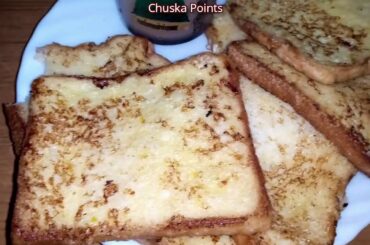 Easy Meetha bread recipe | egg meetha bread | breakfast | How to make Meetha bread By Chuska Points