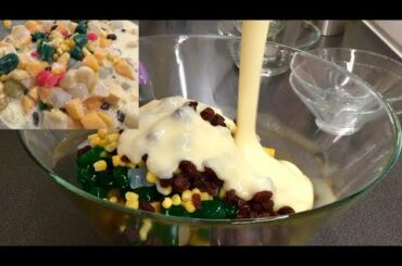 CREAMY Fruit Salad Recipe for Noche Buena