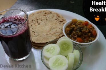 Healthy Breakfast recipe || Tiffin  recipes || Devee Kitchen