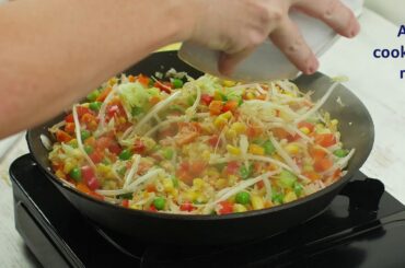 Easy Breakfast and Lunch Recipes | Healthy Lunch Box | Fried Rice