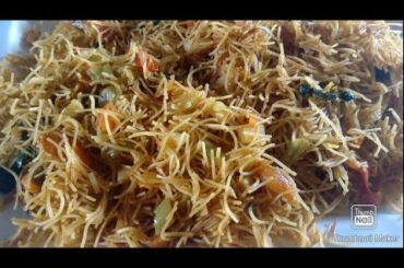 சேமியா பிரியாணி/Veg Semiya briyani recipe in Tamil/kid's lunch box recipe/Easy breakfast recipe
