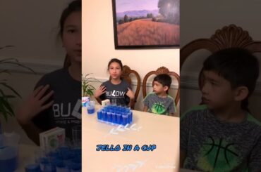 Jello in a cup. Easy party snack.