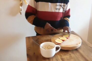 #Healthybreakfast How to serve boiled oats.