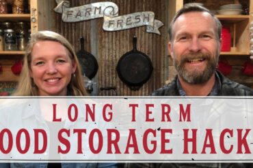 LONG TERM FOOD STORAGE HACKS - PANTRY CHAT #30
