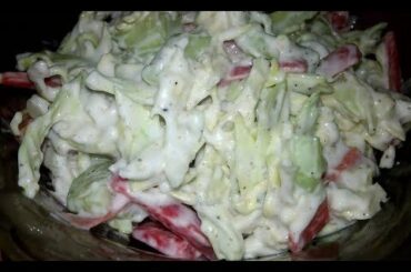 Simple Salad/ Healthy Veg Salad Recipe/ Weight Loss Recipe (COOKING WITH HADIQA)