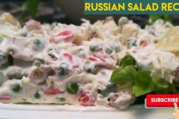 RUSSIAN SALAD | Restaurant Style Russian Salad | Healthy Salad | رشین سلاد | Saman's Kitchen