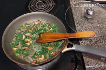 PRASH VLOGS/ HEALTHY RECIPES/BREAKFAST/LUNCH BOX ITEM/SPINACH SOOJI RAVA UPMA