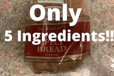 Like Homemade Bread Whole Spelt Bread Is Better! Only 5 Ingredients!