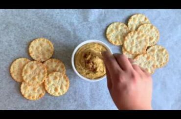 Super Creamy Vegan 10-Minute Basil Hummus | Healthy Snack Recipe | Animagus Eats