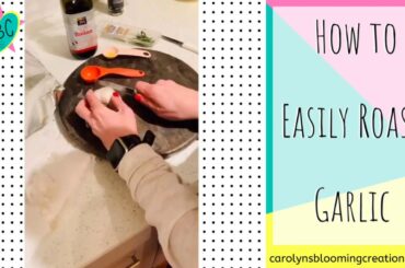 How To Easily Roast Garlic | Healthy Recipes | Vegan & Vegetarian Cooking | #CookingTips