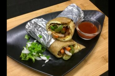 Stuffed chappathi Roll/Egg veg chappathi roll/healthy snack/lunch box recipe/kathi roll/frankie roll