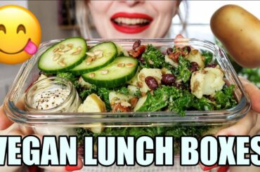 10 min VEGAN LUNCH BOXES - (CHEAP, HEALTHY, EASY)