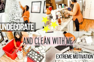 *NEW* UNDECORATE AND CLEAN WITH ME! NEW YEAR MOTIVATION! | LoveLexyNicole