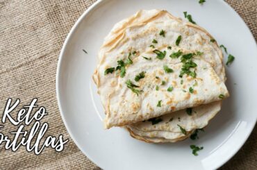 2 Ingredient Low Carb Tortillas | Keto