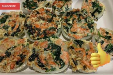 Bobeccan Healthy Recipes Healthy Recipes 健康食譜 Salmon Onion Rings 三文魚洋蔥圈