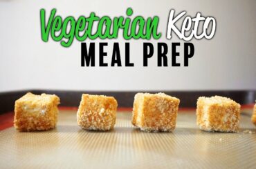 Vegetarian Keto Meal Prep | Keto Vegetarian 5 Day Meal Plan With Cooking Instructions
