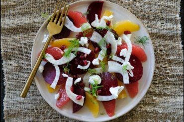 Salad Recipe: EASY Winter Citrus, Beet & Fennel Salad by Everyday Gourmet with Blakely