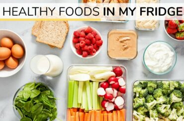 WHAT'S IN MY FRIDGE 2020 | 10 healthy staples for easy meals + snacks