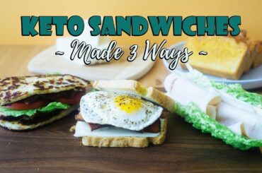 Our Three Favorite Keto Sandwich Recipes | Pro Tip: Use Cheese Instead of Bread