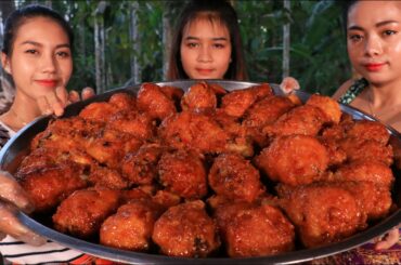 Cooking crispy chicken leg with tomato sauce recipe - Natural Life TV