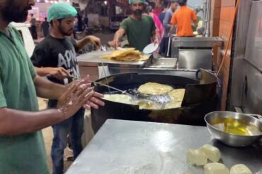 Healthy food anyone ? 🙂 how about fried bread in hot oil ! It’s called Paratha !