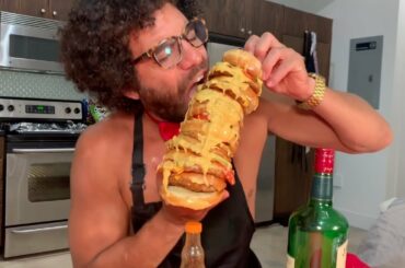 Cheesy Chicken Sandwich Stack Mukbang