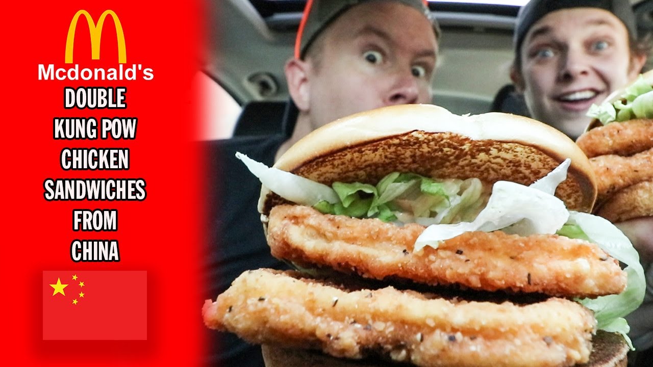 THE DOUBLE KUNG PAO CHICKEN SANDWICH FROM CHINA! THE DOUBLE KUNG PAO CHICKEN SANDWICH FROM CHINA!