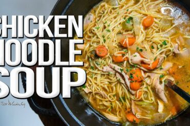 The Best Chicken Noodle Soup I've EVER Made | SAM THE COOKING GUY 4K