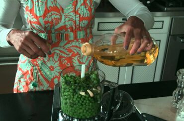 Homemade Pea Dip Healthy Snack Idea