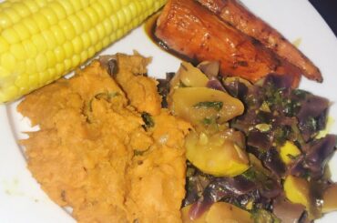 2 Healthy Dinner Ideas | Yellow Squash & Red Cabbage