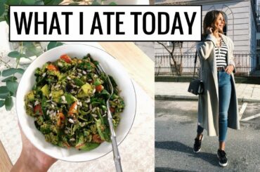 WHAT I ATE TODAY | Healthy & Easy Food Ideas! | Annie Jaffrey
