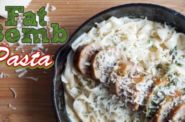 Fat Bomb Pasta | Low Carb Pasta Recipe Video | How to Cook Shirataki Noodles | Keto Meals