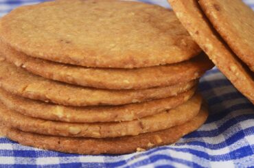 Hazelnut Shortbread Cookies Recipe Demonstration - Joyofbaking.com