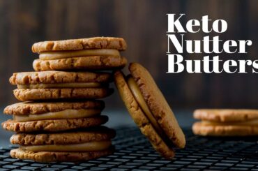 Easy Keto Peanut Butter Cookies | Nutter Butter Copy Cat Recipe