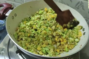 ബ്രൊക്കോളിയും ചോളവും കൊണ്ട് ഒരടിപൊളി തോരൻ │How to Make Corn& Broccoli Healthy Recipe