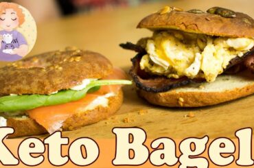 Keto Bagels - Low Carb Bagel Recipe + Gluten Free Tasty Bread
