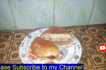 Crispy Chicken Burger Recipe | Chicken Patty Burger by Healthy food Kitchen